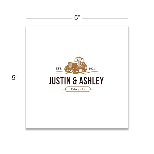 100 Count Custom Printed Napkins with Logo or Image