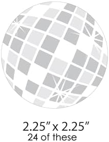 Big Dot of Happiness Disco Ball Cut Outs - 24 Count