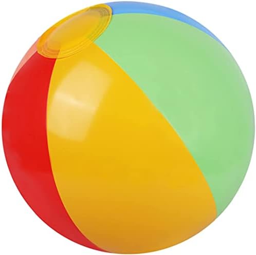 SYZ 12 Inflatable Beach Balls 12 Pack Rainbow