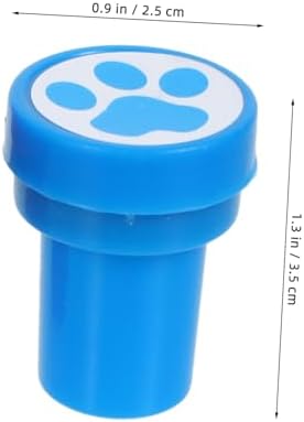 12Pcs Cute Paw Print Stamps for Crafts Journaling and Party Favors