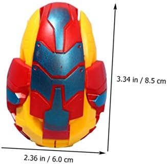 6pcs Dinosaur Egg Transforming Toy Set for Kids Educational Play