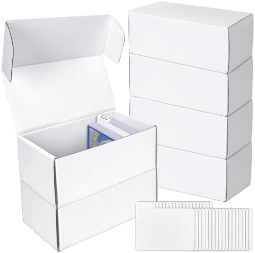 VOKOY Trading Card Storage Box 6 Pack 400 Count Case