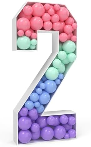 3 Feet Tall Balloon Mosaic Frame Decor Kit