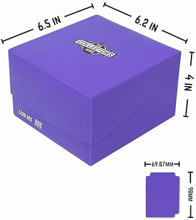 Collectors Hubs Trading Card Storage Box 800 - Black