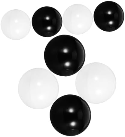 8pcs Empty Round Capsules for Gumball Machines and Events
