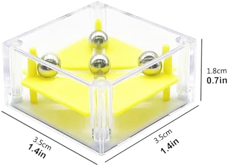 24 Pcs Brain Puzzle Cubes Balance IQ Maze Game
