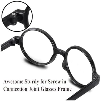 Col-Pary Cosplay Party Supplies Set - 12pcs Wand Pencil and Black Glasses