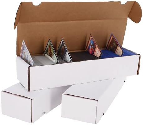 BCW 800ct Trading Card Storage Boxes 3 Pack