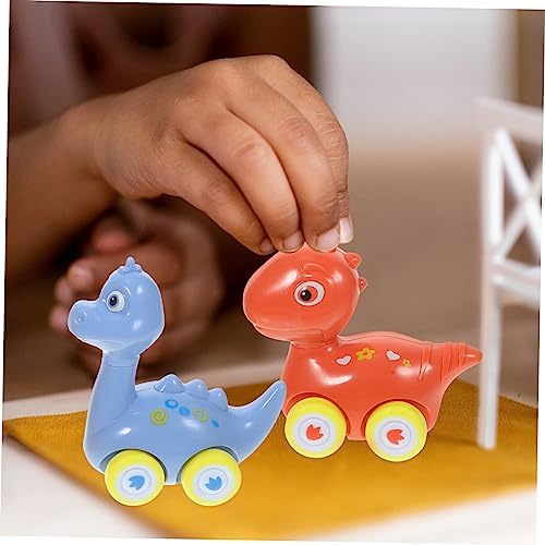 VOSAREA 6pcs Dinosaur Car Toy for Kids