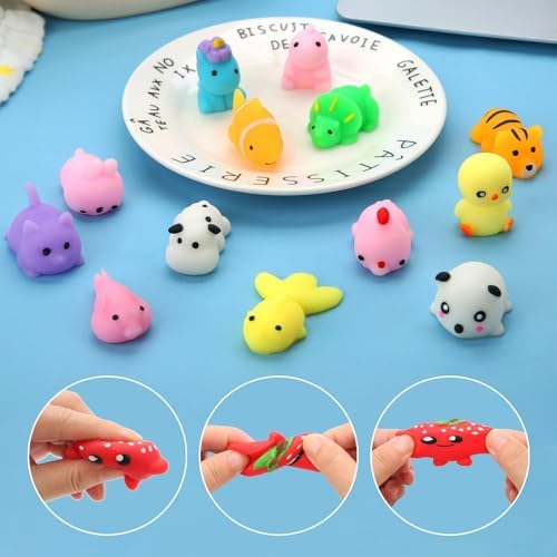 30 Pack Squishy Toys for Kids Stress Relief