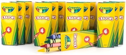 Crayola 12 Boxes 4-Crayon Party Favor Pack