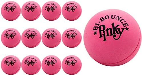 JA-RU Super Bounce Pinky Ball 12 Pack