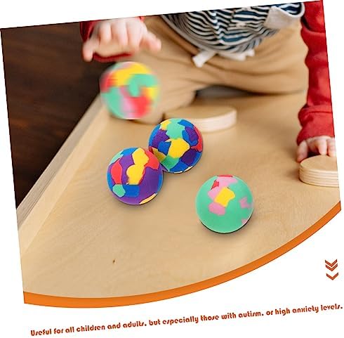 50Pcs Colorful EVA Bouncy Balls for Kids