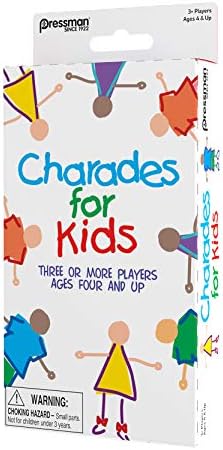 Pressman Charades Kids Game Multicolor 5 Inch