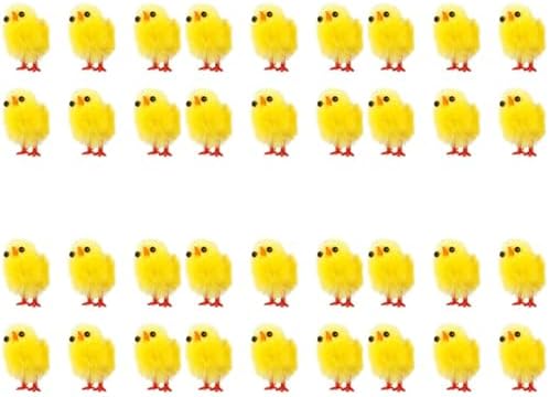 DOITOOL 36 Pcs Mini Easter Chicks Decor