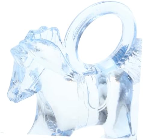 48pcs Acrylic Rocking Horse Decorations for Boys Girls