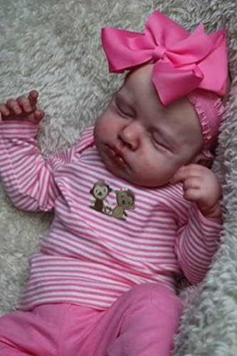 iCradle 20 Inch Lifelike Reborn Baby Doll for Ages 3 1