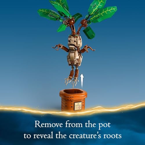 LEGO Harry Potter Mandrake Figure and Pot Plant Set