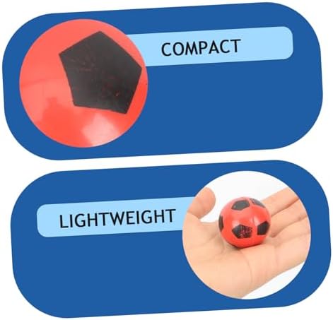 20pcs Soccer Pattern Bouncy Balls for Parties and Prizes