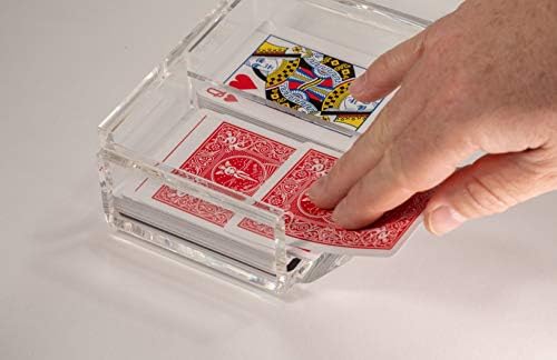Luxe Dominoes La Canasta Set with 2 Decks Acrylic Box