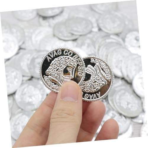Abaodam Assorted Plastic Pirate Coins for Parties