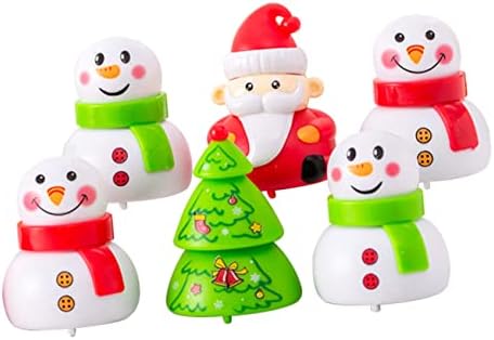 VANZACK 6pcs Christmas Pull Back Cars for Kids and Parties
