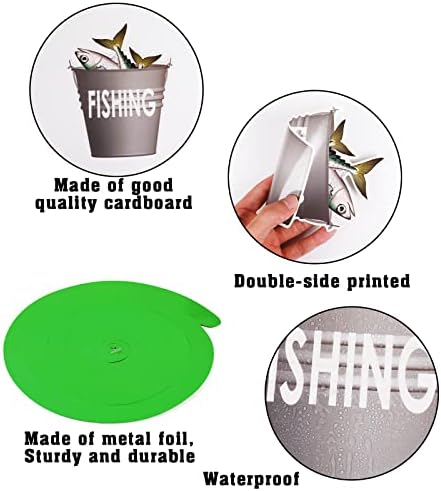 Gone Fishing Birthday Party Decorations Set 60Pcs
