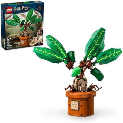 LEGO Harry Potter Mandrake Figure and Pot Plant Set