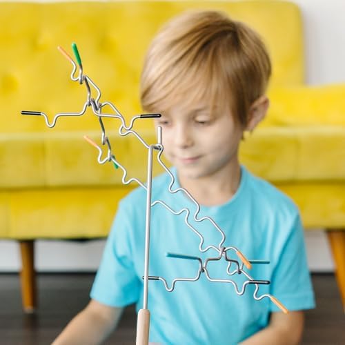 Melissa Doug Suspend Family Game 31 Pcs Wire Balance Game