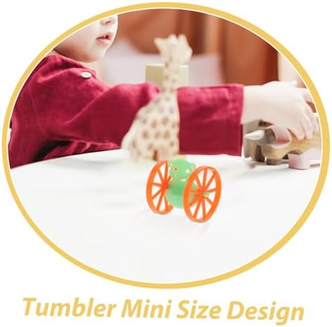 50pcs Wheeled Tumbler Toys for Office and Home