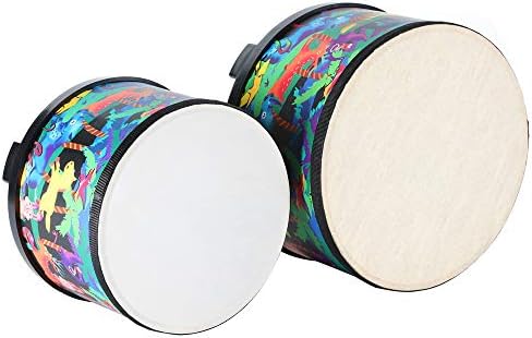 Ubblove Floor Tom Drum for Kids 8 Inch Black