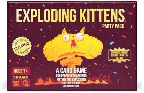 Exploding Kittens Party Pack - 2-10 Players