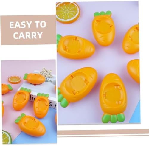 VOSAREA Mini Bunny Carrot Pull Back Toy Car