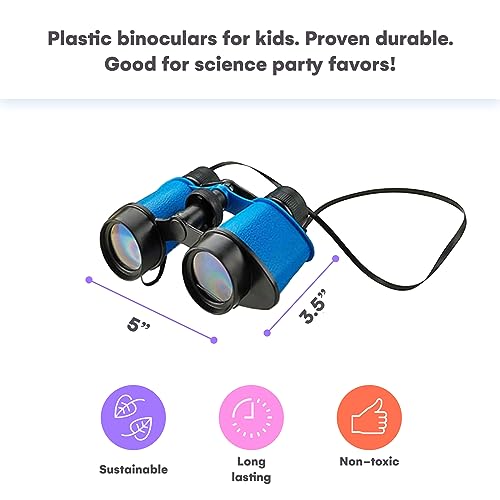 Kicko Toy Binoculars for Kids - Pack of 12