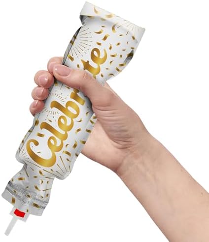 Best Party Ever Squeeze Popper 2 Pack 10 Confetti