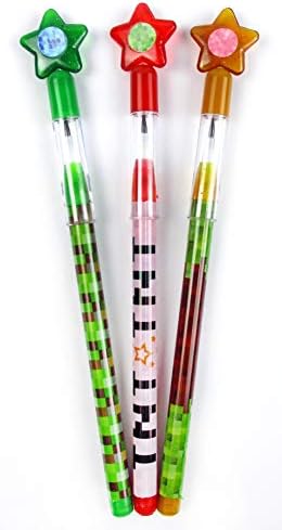 Tinymills 24 Pcs Pixel Miner Themed Pencils