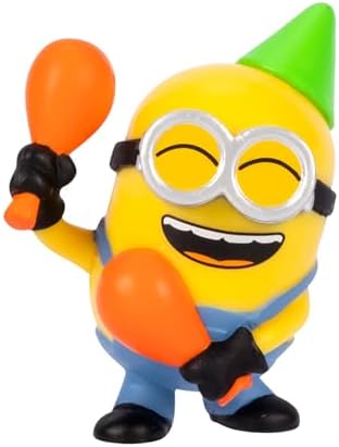 Minions Despicable Me 4 Figure Pack Party Bus Bunch 2 Inch Collectible