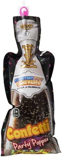 12 Pack Inflatable Confetti Popper for Gender Reveal