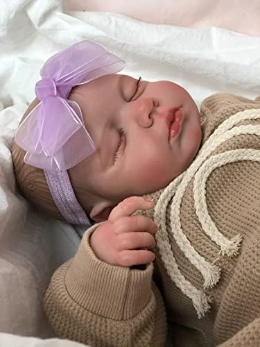 iCradle 20 Inch Lifelike Reborn Baby Doll for Ages 3