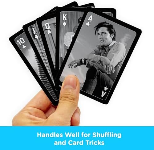 AQUARIUS Elvis Themed Playing Cards Deck
