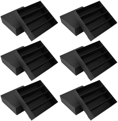 6 Pack Trading Card Storage Box with 3120 Card Capacity