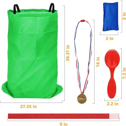 Websonaw 32Pcs Outdoor Games Set for Kids Adults