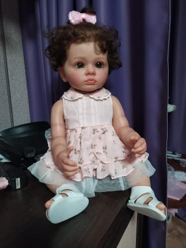 Pinky Reborn 22 Inch Realistic Silicone Baby Doll