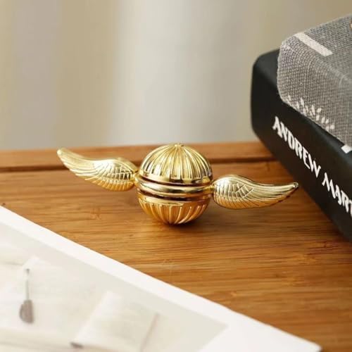 Umnodobn Gold Fidget Spinner Magic Orb Stress Relief Toy