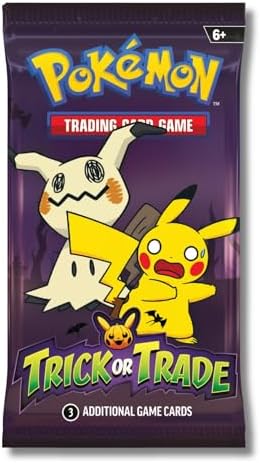 Pokemon Trick or Trade 6 Mini Booster Packs 2023