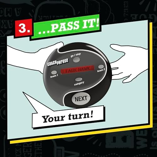 Hasbro Gaming Catch Phrase Electronic Game for 4 Players