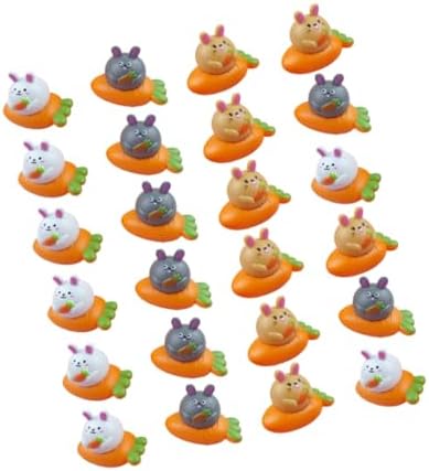 VOSAREA Mini Bunny Carrot Pull Back Toy Car