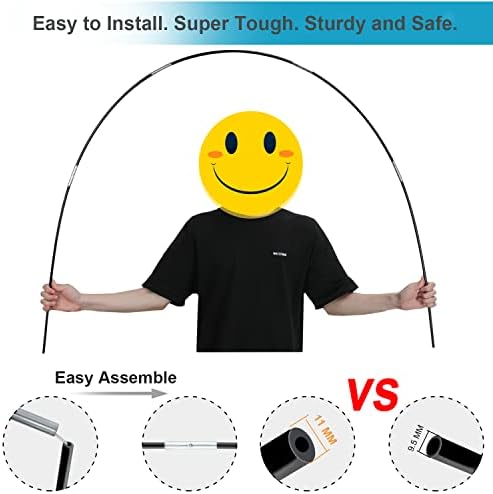Improved Balloon Arch Kit 10ft Wide 9ft Tall Adjustable Stand