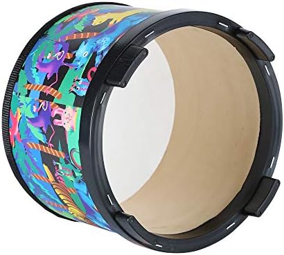 Ubblove Floor Tom Drum for Kids 8 Inch Black