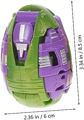 6Pcs Dinosaur Deformation Egg Fun Transforming Models for Educational Play